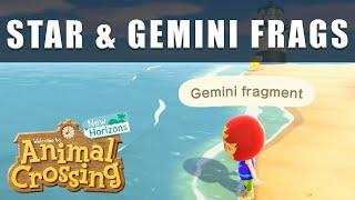 Animal Crossing New Horizons how to get star fragments and Gemini fragments