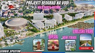 MILIONSKI PROJEKTI u Beogradu na vodi - Ložionica, Nove zgrade, Linijski park, Sajam #beograd