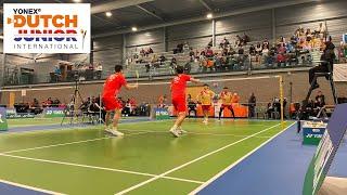 SF, MD,  Kang Khai Xing & Aaron Tai vs.  Chen Yong Rui & Chen Zhe Han - Dutch Junior Intl. 2024