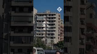 Missile from an Israeli jet strikes Beirut building