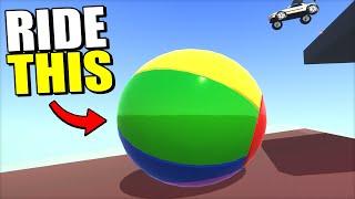 Can my Friends Ride This Giant Ball to the END?