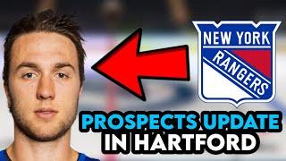 New York Rangers Prospect Update From Hartford Wolfpack!