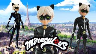 Ice Cat Noir Custom Doll - Miraculous Ladybug DIY Tutorial