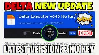NEW Delta Executor [Free Version] | Delta Script x Roblox [Menu] | Delta Executor [NEW UPDATE]