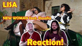 Musicians react to hearing LISA - NEW WOMAN feat. Rosalía (Official Music Video)!!!