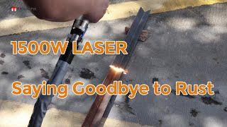 2024 Fiber Laser Cleaning Machine, 1500W Laser Rust Remover