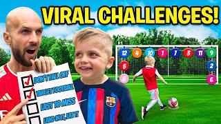 VIRAL FOOTBALL CHALLENGES! 