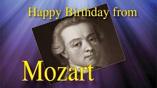 Happy Birthday from Mozart • Werner Elmker piano improvisation [HQ]