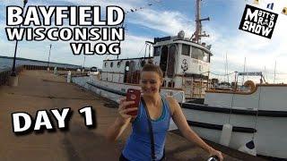 Exploring Bayfield Wisconsin on Bike - Best Town In the Midwest! - Pier Tour - Matt's Rad Show