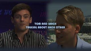 Tom and Lance talking about each other