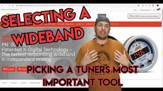 Wideband Selection, The Most Important Tuning Tool.  Time To Pick One For Project Country Club!