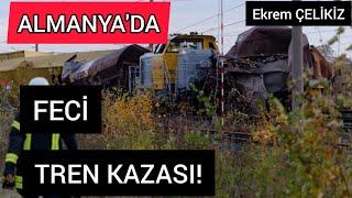 Almanya'da Feci Tren Kazası