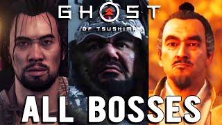 Ghost of Tsushima - All Bosses (Japanese)