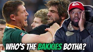 IS HE THE BEST ENFORCER? Bakkies Botha Rugby HIGHLIGHTS (REACTION)