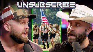 The $18,000 Fake Basic Training Bootcamp ft. The Fat Electrician & AngryCops | Unsubscribe Podcast