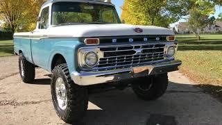 1966 Ford F250 4x4 Custom Cab Camper Special from Rev Up Motors