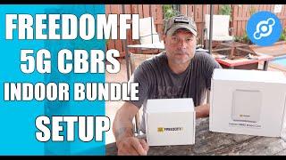 FreedomFi 5G CBRS Helium Miner Indoor Bundle Setup | Mine Cryptocurrency!