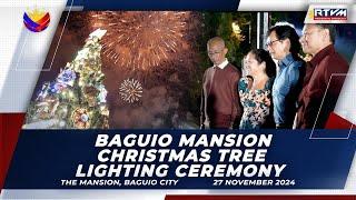 Baguio Mansion Christmas Tree Lighting Ceremony 11/27/2024