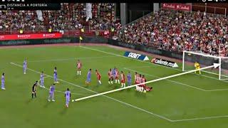 Free kick David Alaba vs Almeria crazy goal