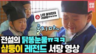 전설의 삼둥이 서당편 ㅋㅋㅋ민국이 닭똥눈물에 이모삼촌도 울어ㄸr...삼둥이 레전드 댓글모음.zip | 슈퍼맨이 돌아왔다 I KBS 방송