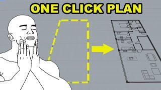 This Plugin Draws AUTOMATED BUILDING PLANS in SECONDS!