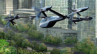 Hyundai Flying Car(Taxi) S-A1 first Look CES 2020 , Uber and Hyundai Unveil Plans for flying Taxi.