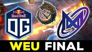 SUPER BIG MATCH, LAST CHANCE TO WALLACHIA !! NIGMA GALAXY vs OG - PGL WALLACHIA S3 WEU DOTA 2