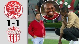 Wydad Casablanca Wac vs Hassania Agadir HUSA 1-1,Highlights & Goals Match 2024