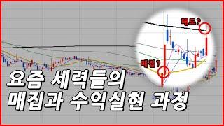 요즘 세력들의 매집과 수익실현 패턴(하락장에서 세력들의 전략)