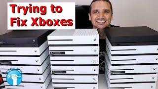 I bought 18 broken Xboxes - Can I Fix Them and Make Money?