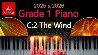 ABRSM 2025 & 2026 - Grade 1 Piano Exam - C:2 ~ The Wind  ~ Chee-Hwa Tan