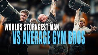 Average Joes VS Strongest Man On Earth