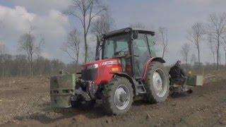 Der Forstexperte – Neuaufforstung mit Massey Ferguson 3640 und Setzpflug