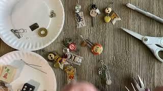 Vintage Assemblage Junk Journal Charms Tutorial - Crafty Lisa’s Vintage