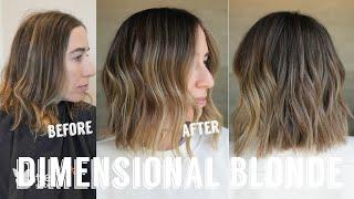 Hair Transformations with Lauryn: Dimensional Blonde and Altering the Natural Base color  Ep. 197