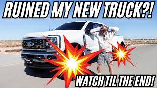 My 2024 Ford F350 Gets a Lift Kit & Tires