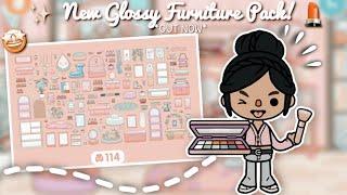 NEW GLOSSY FURNITURE PACK IS OUT NOW!! *UPDATE* l Itz Toca Naomi l Toca Life World l