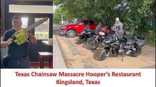 Breakfast Ride to Texas Chainsaw Massacre House Hooper's Restaurant