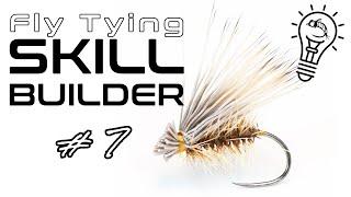 Fly Tying Skill Builder #7 | Pinch Wraps, Dubbing Ice Dub & How to Tie an Elk Hair Caddis!