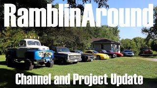 RamblinAround Channel and Project Car Update - GTO, Trans Am, Firebird, Mustang, Studebaker, Etc.