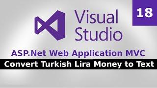 How to convert Turkish lira to text? ASP.Net Web Application MVC (C#)