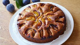 Cake that just melts in your mouth! The best plum cake recipe