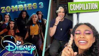 Every ZOMBIES 3 Day In My Life | Compilation | @disneychannel