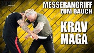 KRAV MAGA CONCEPT - Verteidigung gegen Messerangriff zum Bauch