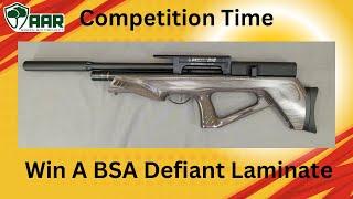 BSA Defiant Laminate Competition Reminder