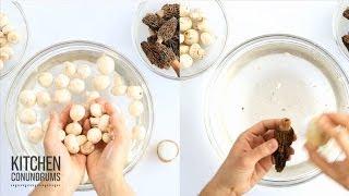 The Fast and Easy Way to Clean Mushrooms - Kitchen Conundrums with Thomas Joseph