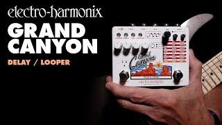 Electro-Harmonix Grand Canyon Delay / Looper Pedal (Demo by Bill Ruppert)