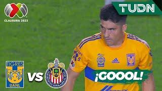 ¡HAY PARTIDO! Gol de Nico Ibáñez  | Tigres 1-2 Chivas | CL2023 - Liga Mx J9 | TUDN