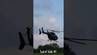 EC-145 Lakota evening fly #soulofscalerc #rchelicopter #automobile #aviation #toy #rc