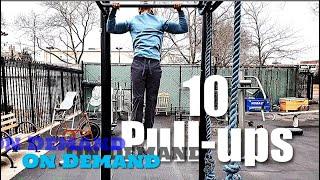 Brooklyn Pull ups : 10 pull-ups TheZef way